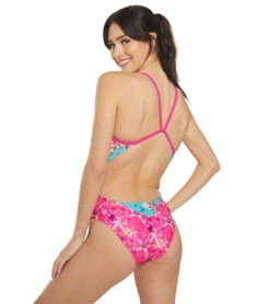 Sporti X Emma Weyant Patchwork Micro Back One Piece Swimsuit -Swimming Shops 7474625839272 patchwork 8a