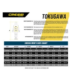 CRESSI 3.5mm Tokugawa Open Cell Hooded Two Piece Wetsuit -Swimming Shops 7484568469672 bluecamo 5a