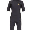 Billabong Kids' 2/2mm Absolute Back Zip Short Sleeve Springsuit