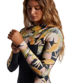 Billabong Women's 3/2mm Salty Dayz Chest Zip Fullsuit Wetsuit 7 Billabong Women's 3/2mm Salty Dayz Chest Zip Fullsuit Wetsuit -Swimming Shops 7490790359208 wavewash 4a