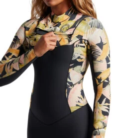 Billabong Women's 4/3mm Salty Dayz Chest Zip Fullsuit Wetsuit -Swimming Shops 7490837250216 junglenight 4a