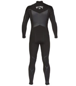 Billabong Men's 4/3mm Absolute Plus Chest Zip Fullsuit Wetsuit -Swimming Shops 7492489871528 black 5a