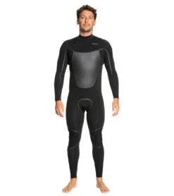Quiksilver Men's 3/2mm Marathon Sessions Chest Zip Fullsuit Wetsuit