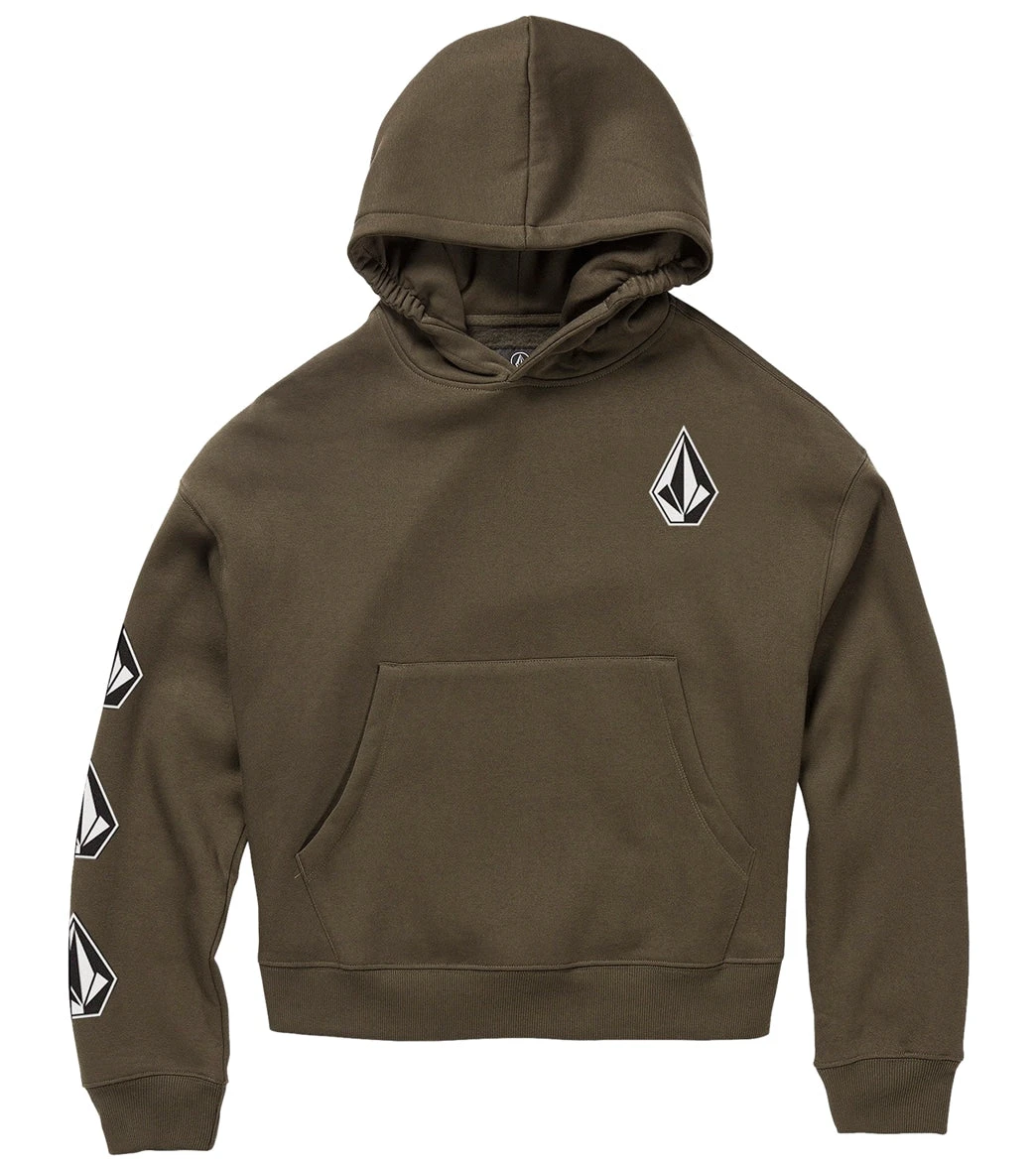 Volcom Boys' Iconic Stone Pullover Hoodie (Big Kid) 1 Volcom Boys' Iconic Stone Pullover Hoodie (Big Kid)