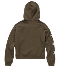 Volcom Boys' Iconic Stone Pullover Hoodie (Big Kid) 3 Volcom Boys' Iconic Stone Pullover Hoodie (Big Kid) -Swimming Shops 7507601948840 military 2a