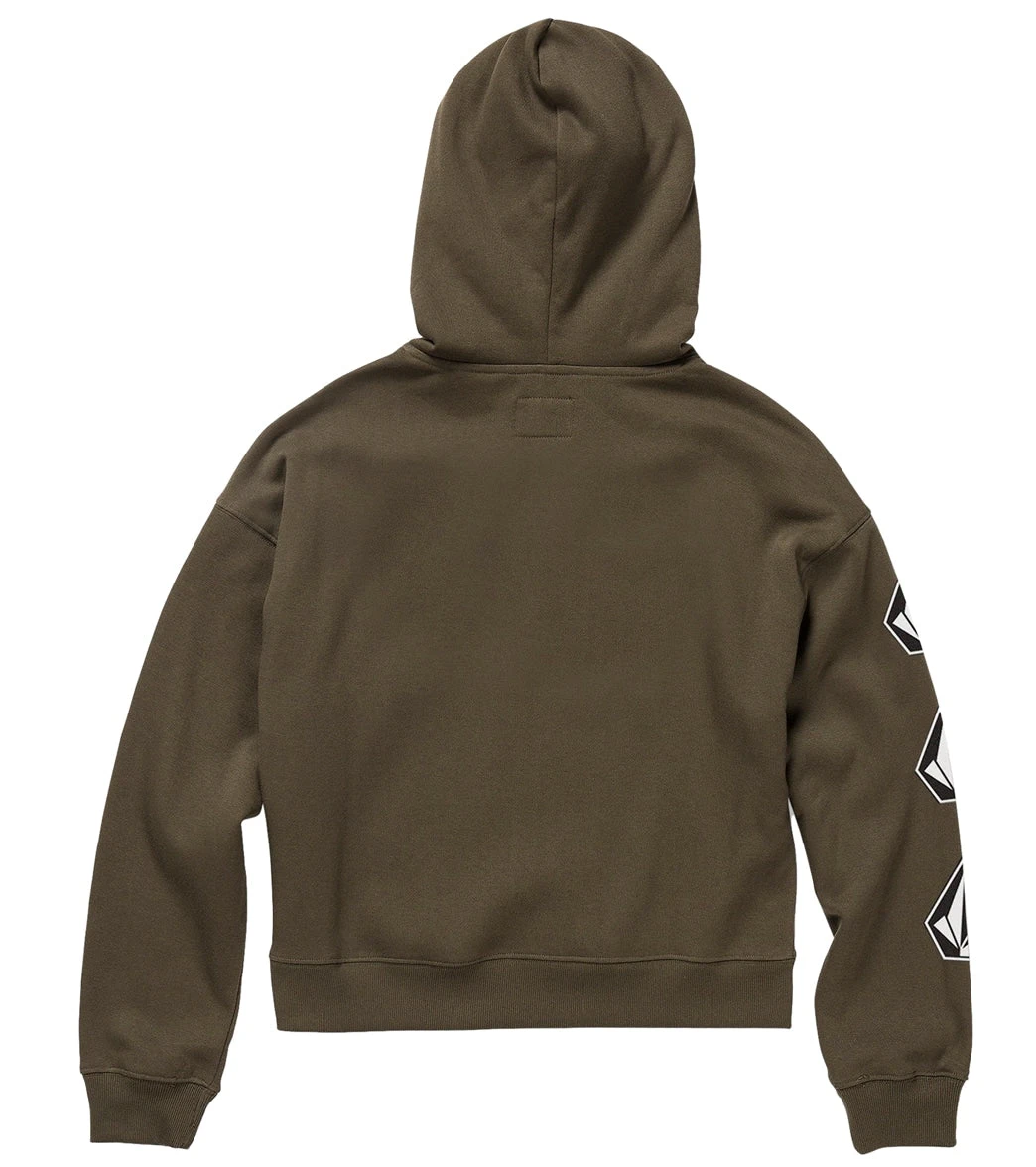 Volcom Boys' Iconic Stone Pullover Hoodie (Big Kid) 2 Volcom Boys' Iconic Stone Pullover Hoodie (Big Kid) - Image 2