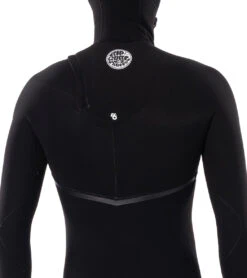 Rip Curl Men's 4/3mm E-Bomb Long Sleeve Zip Free Hooded Fullsuit Wetsuit -Swimming Shops 7510130491560 black 7a