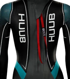 Huub Women's Aegis X Tri Wetsuit -Swimming Shops 7522245247144 blackteal 4a