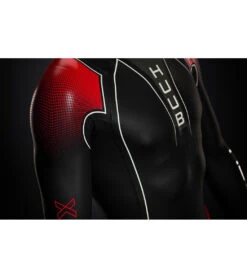 Huub Men's Aegis X Tri Wetsuit -Swimming Shops 7522245542056 blackred 4a