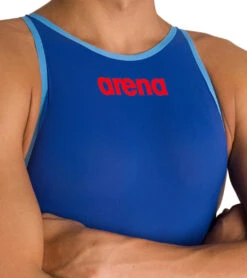 Arena Men's Powerskin R-evo+ Open Water Closed Back Tech Suit Swimsuit -Swimming Shops 7529999204520 oceanblue 4a