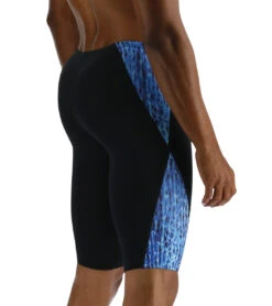 TYR Men's Atolla Blade Jammer Swimsuit -Swimming Shops 7539503399080 blue 6a