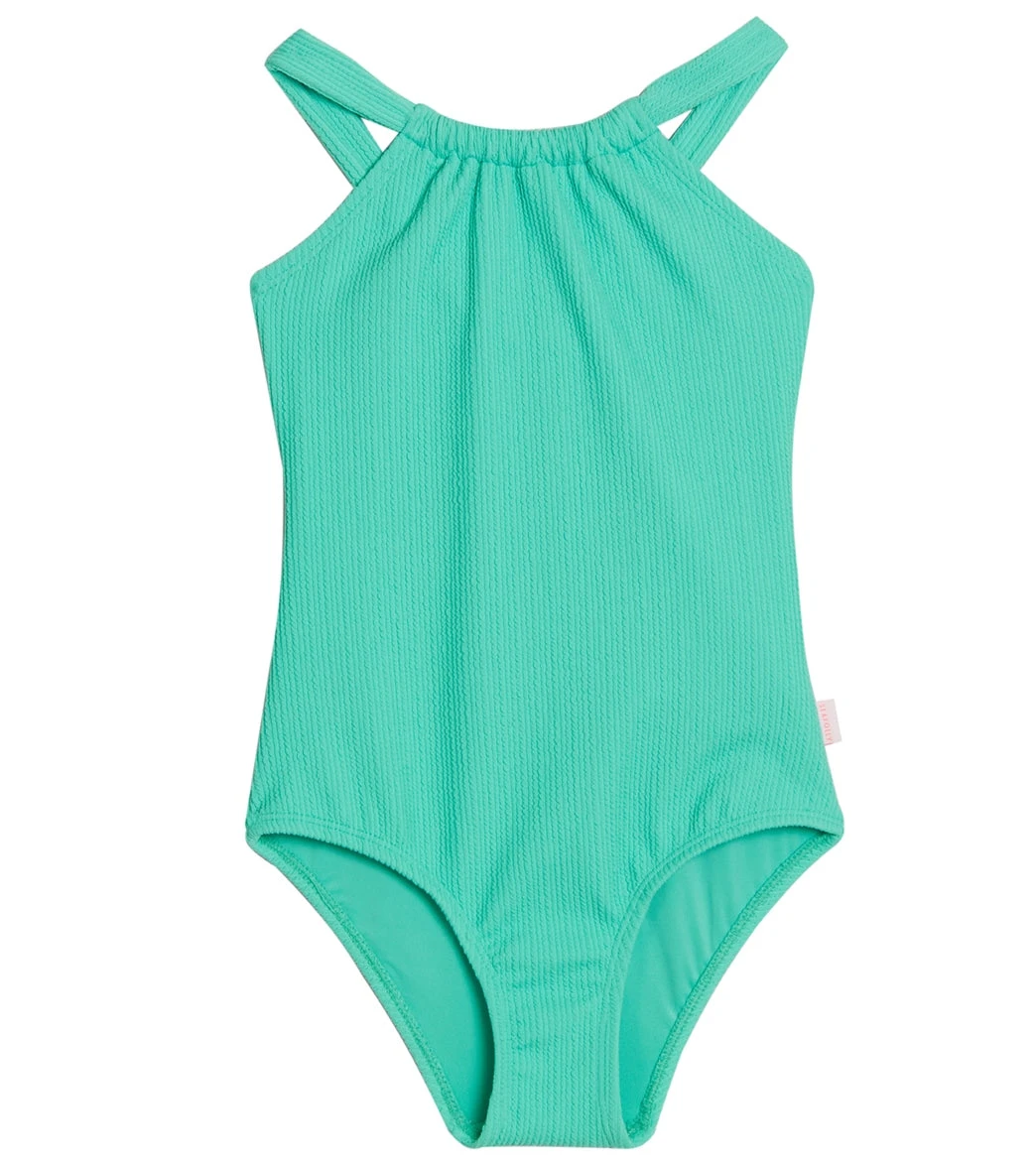 Seafolly Girls' Essential Crossback One Piece Swimsuit (Big Kid) 1 Seafolly Girls' Essential Crossback One Piece Swimsuit (Big Kid)