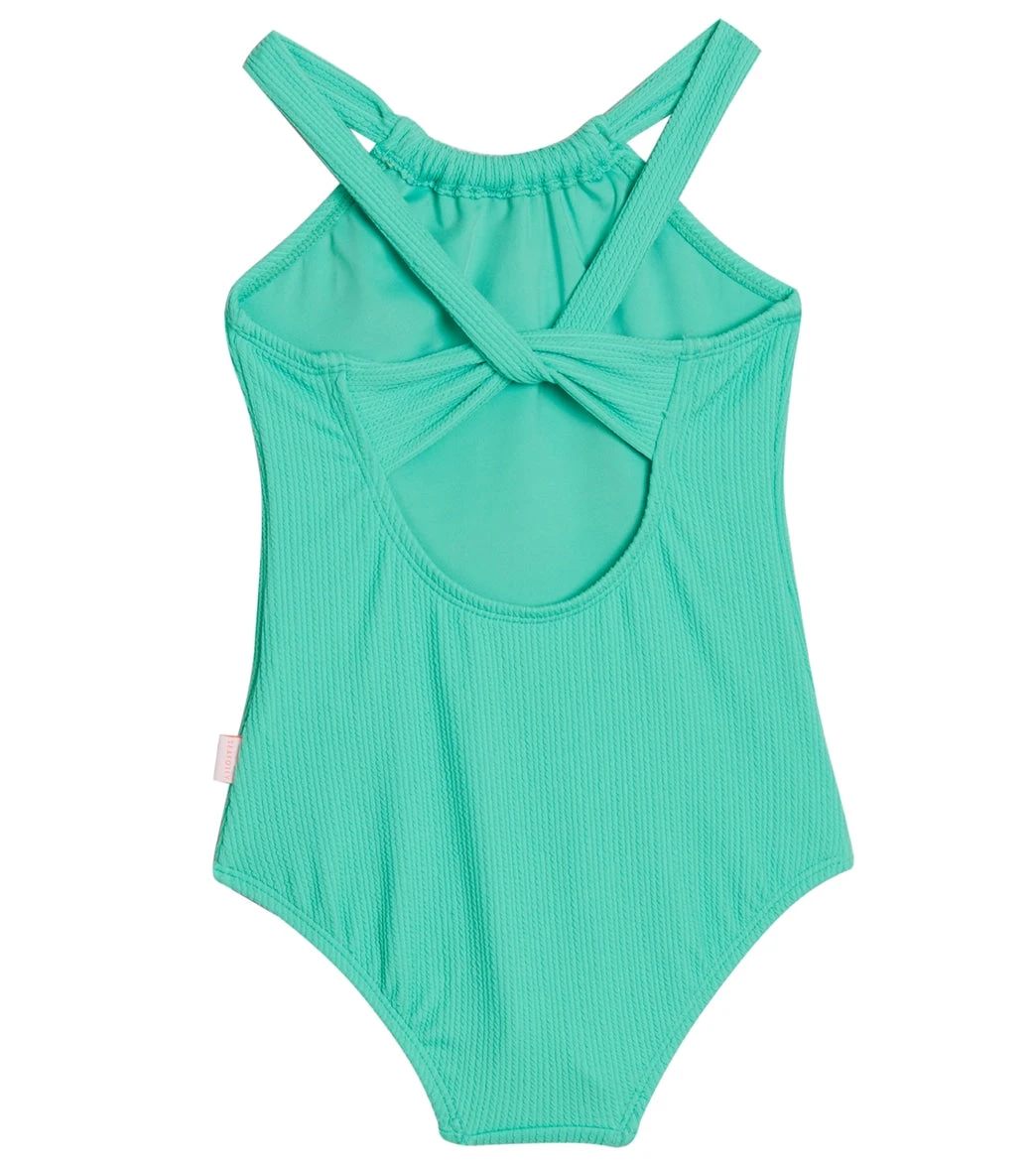 Seafolly Girls' Essential Crossback One Piece Swimsuit (Big Kid) 2 Seafolly Girls' Essential Crossback One Piece Swimsuit (Big Kid) - Image 2