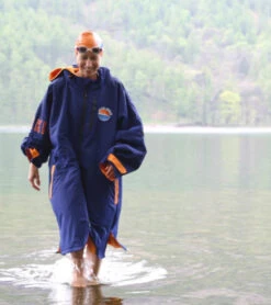 Selkie Recycled Parka Change Robe -Swimming Shops 7550136123560 navy 12a