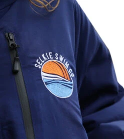 Selkie Recycled Parka Change Robe -Swimming Shops 7550136123560 navy 7a