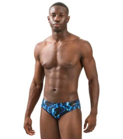 Men's Reliance Vapor Print Racer Swimsuit