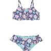 Girls' Flower Riot Cayucos Two Piece Bikini Set (Big Kid)