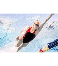 Piped Splice Wide Strap One Piece Swimsuit 11 Piped Splice Wide Strap One Piece Swimsuit -Swimming Shops 7595815272616 blackmaroon 6a