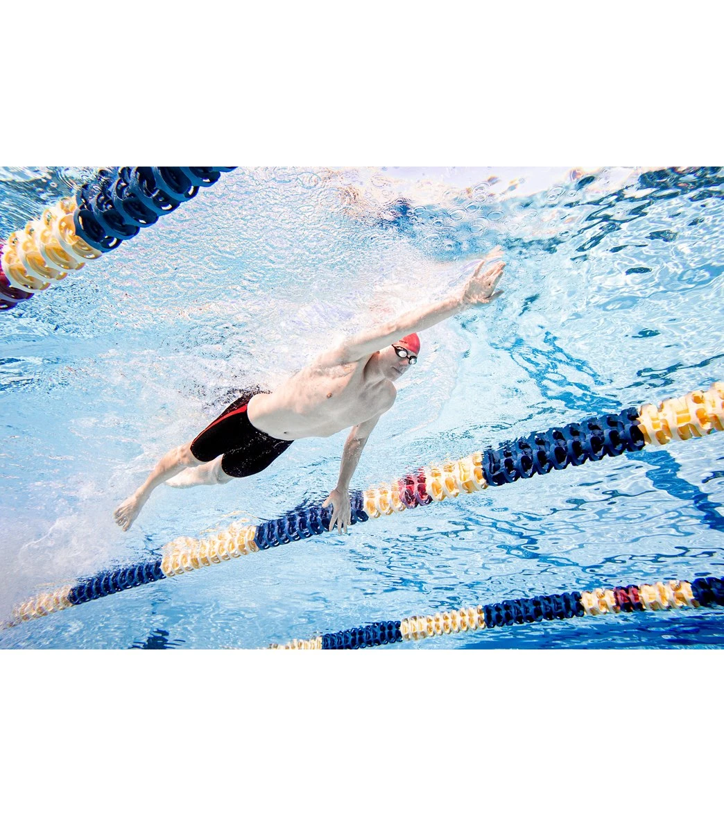 Piped Splice Swim Jammer Swimsuit 8 Piped Splice Swim Jammer Swimsuit - Image 8