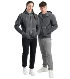 Arena Unisex Icons Front Hooded Zip Jacket -Swimming Shops 7596258853032 delaveblackwhite 8a