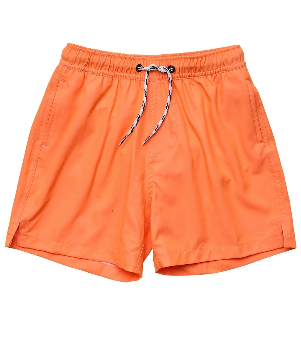 Boys' Tangerine Swim Trunks (Toddler, Little Kid, Big Kid) 1 Boys' Tangerine Swim Trunks (Toddler, Little Kid, Big Kid)