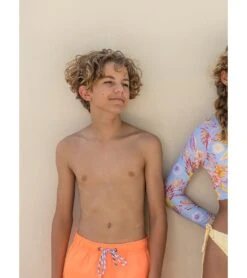 Boys' Tangerine Swim Trunks (Toddler, Little Kid, Big Kid) 6 Boys' Tangerine Swim Trunks (Toddler, Little Kid, Big Kid) -Swimming Shops 7601447174312 orange 3a