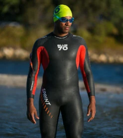 Men's 2023 Sprint Fullsuit Wetsuit 10 Men's 2023 Sprint Fullsuit Wetsuit -Swimming Shops 7602469109928 black 4a