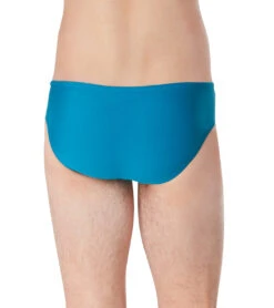 Speedo Vibe Men's Color Blocked One Brief Swimsuit -Swimming Shops 7605387067560 crystalteal 3a