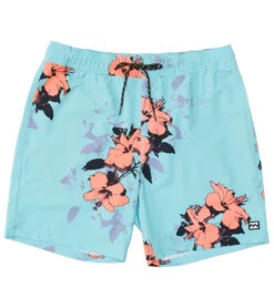 Billabong Men's 17" Sundays Layback Swim Trunks -Swimming Shops 7607316054184 mist 4a