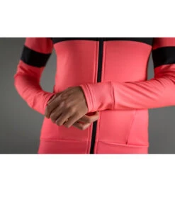 Santini Women's Coral Bengal Long Sleeve Jersey 9 Santini Women's Coral Bengal Long Sleeve Jersey -Swimming Shops 7609137823912 granatinaorange 5a