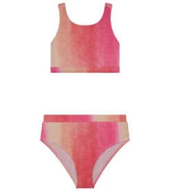 Splendid Girls' Dip Dye Two Piece Bikini Set (Big Kid)