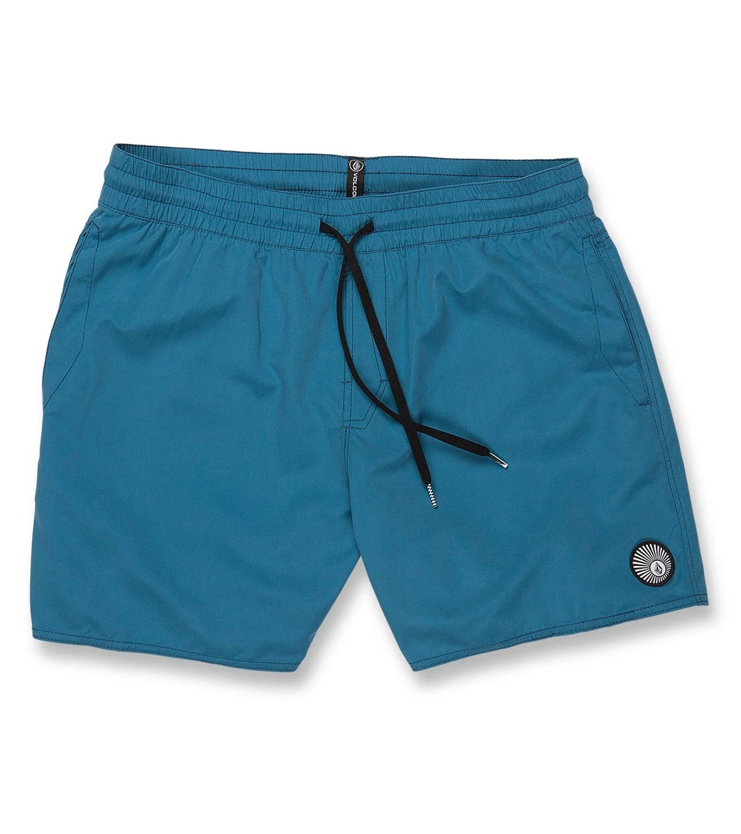 Volcom Men's 16" Lido Solid Swim Trunks 1 Volcom Men's 16" Lido Solid Swim Trunks