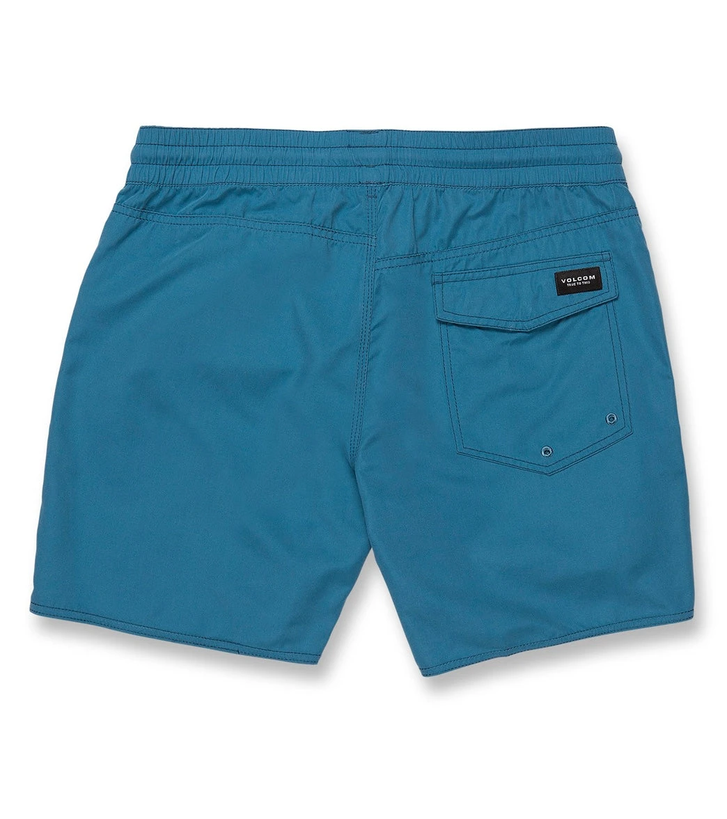 Volcom Men's 16" Lido Solid Swim Trunks 2 Volcom Men's 16" Lido Solid Swim Trunks - Image 2
