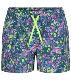 Under Armour Girls' UA Base Micro Meadow UPF Shorts (Big Kid)