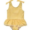 Girls' Marigold Stripe Skirt One Piece Swimsuit (Baby, Toddler, Little Kid)