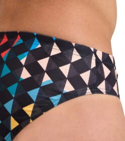 Arena Men's Carnival Brief Swimsuit -Swimming Shops 7658034987176 blackmulti 5a