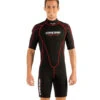 CRESSI Men's Tortuga 2.5MM Short Sleeve Springsuit Wetsuit