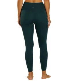 Easy Ankle Yoga Leggings -Swimming Shops 7710083940520 midnightteal 3a