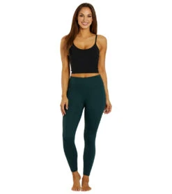 Easy Ankle Yoga Leggings -Swimming Shops 7710083940520 midnightteal 4a