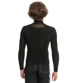 Quiksilver Youth 1.5mm Everyday Sessions Pullover Jacket -Swimming Shops 7716877631656 black 3a