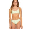 Volcom Girls' Like Daisy Two Piece Bikini Set (Big Kid)