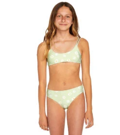 Volcom Girls' Like Daisy Two Piece Bikini Set (Big Kid)