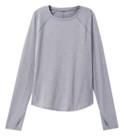 Prana Eileen Long Sleeve Swim Shirt 5 Prana Eileen Long Sleeve Swim Shirt -Swimming Shops 7766207692968 heathergrey 3a