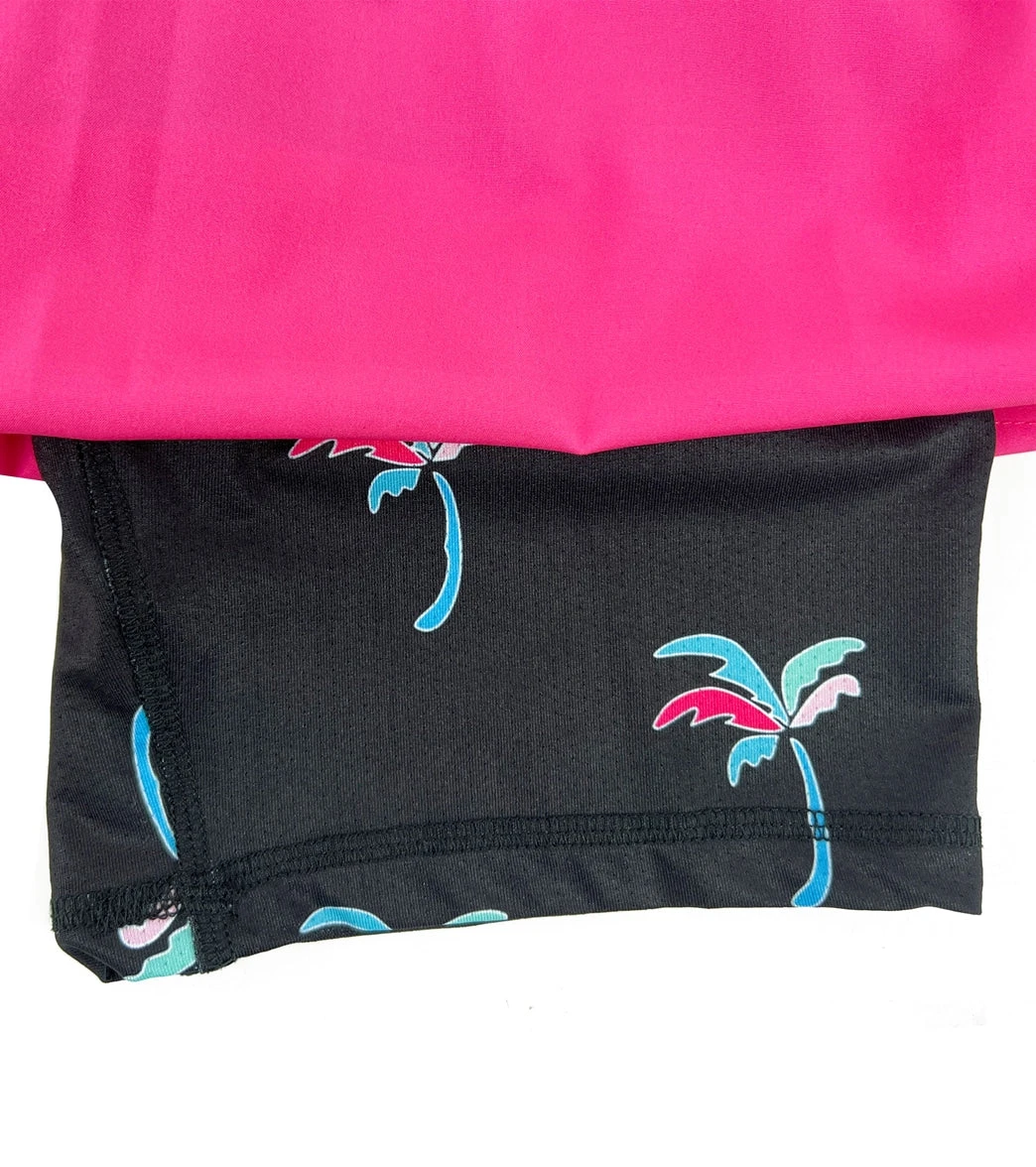 Men's 17" Dean Tree Compression Swim Trunks 2 Men's 17" Dean Tree Compression Swim Trunks - Image 2